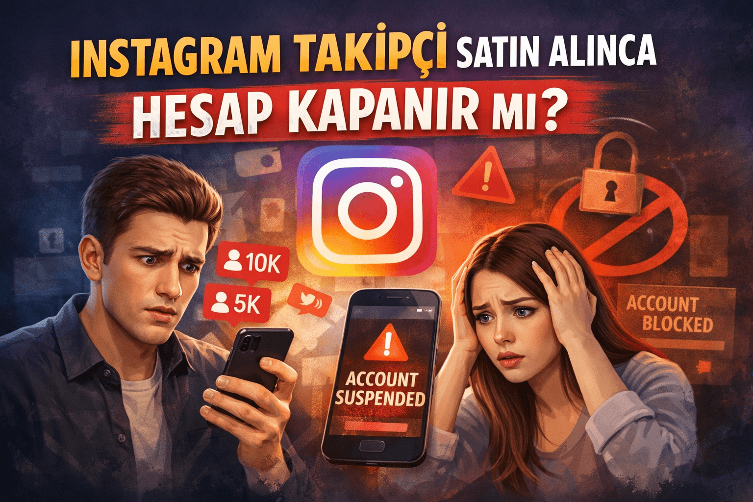 Instagram Takipçi Satın Alınca Hesap Kapanır mı?